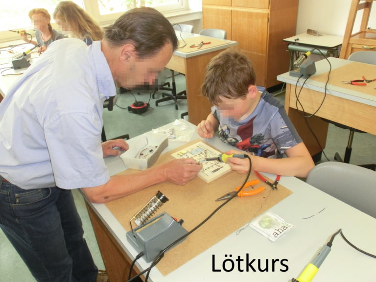 Lötkurs – Gymnasium Fridericianum Erlangen