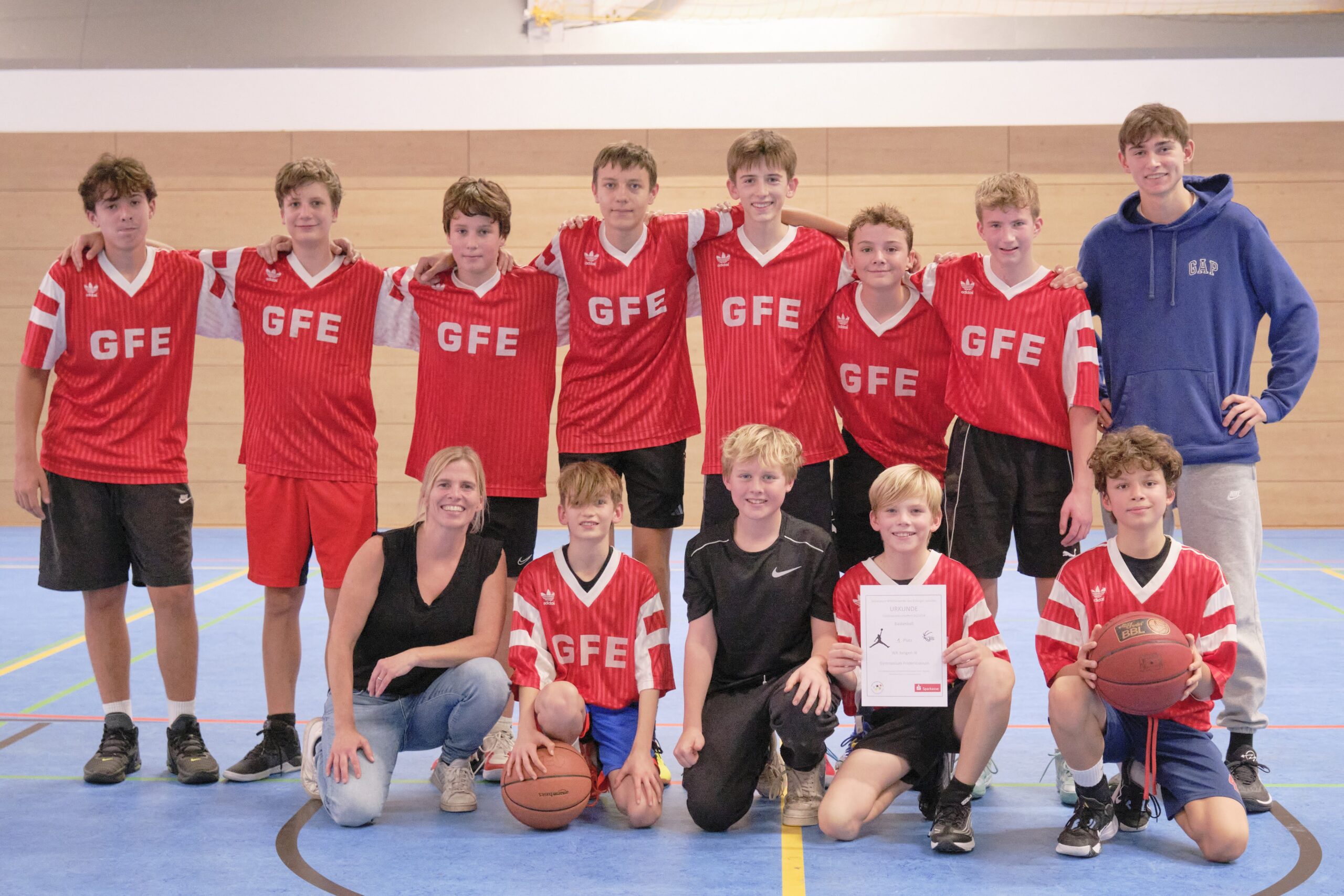 You are currently viewing Veni, vidi, vici – Unsere GFE Basketballer sind Kreissieger! 