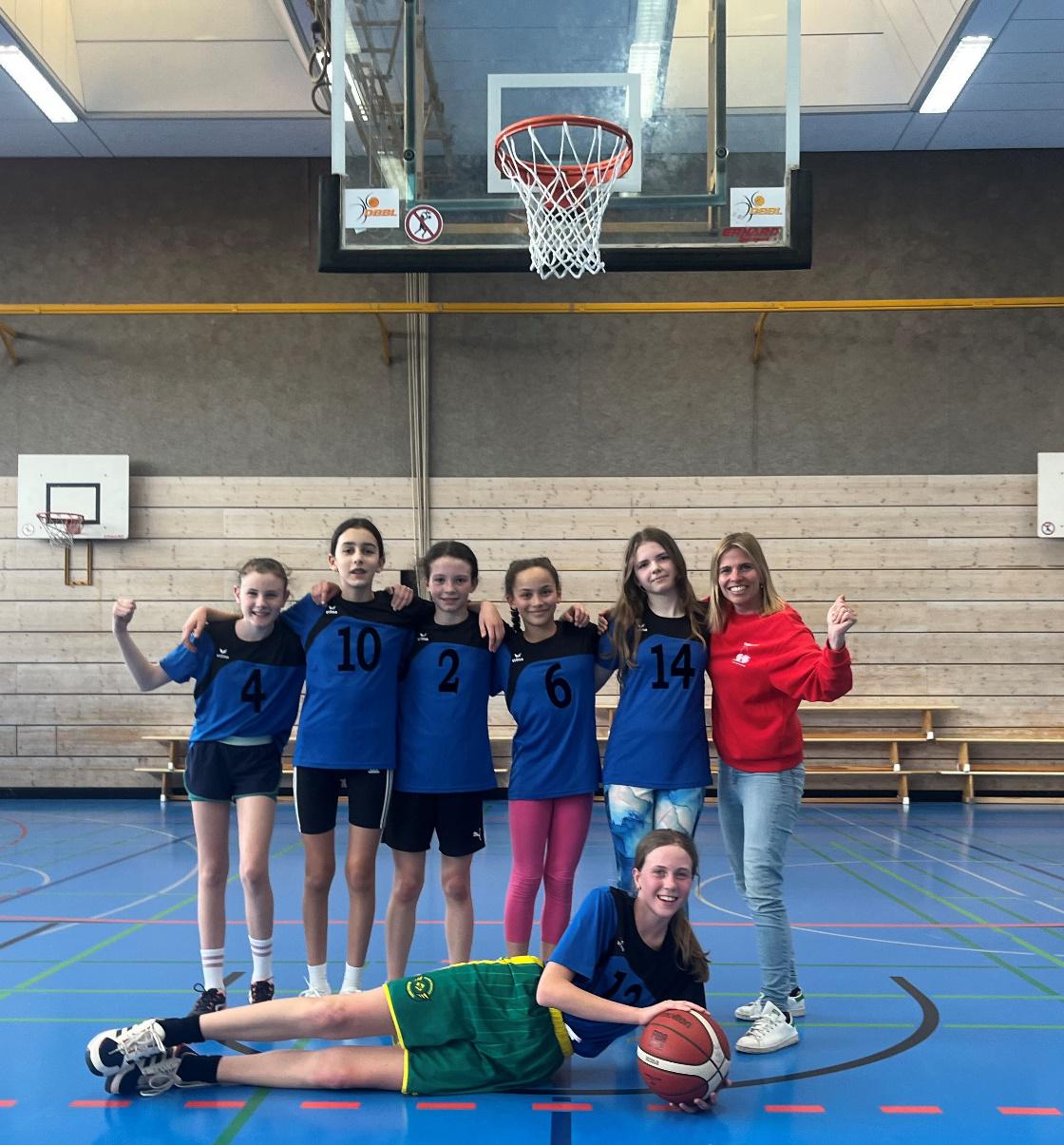 Mehr über den Artikel erfahren Tolle Leistung der Basketball Mädchenmannschaft